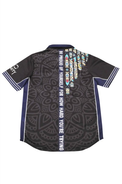 DS077 custom dart shirt design full printing dart shirt dart shirt manufacturer black detail view-11